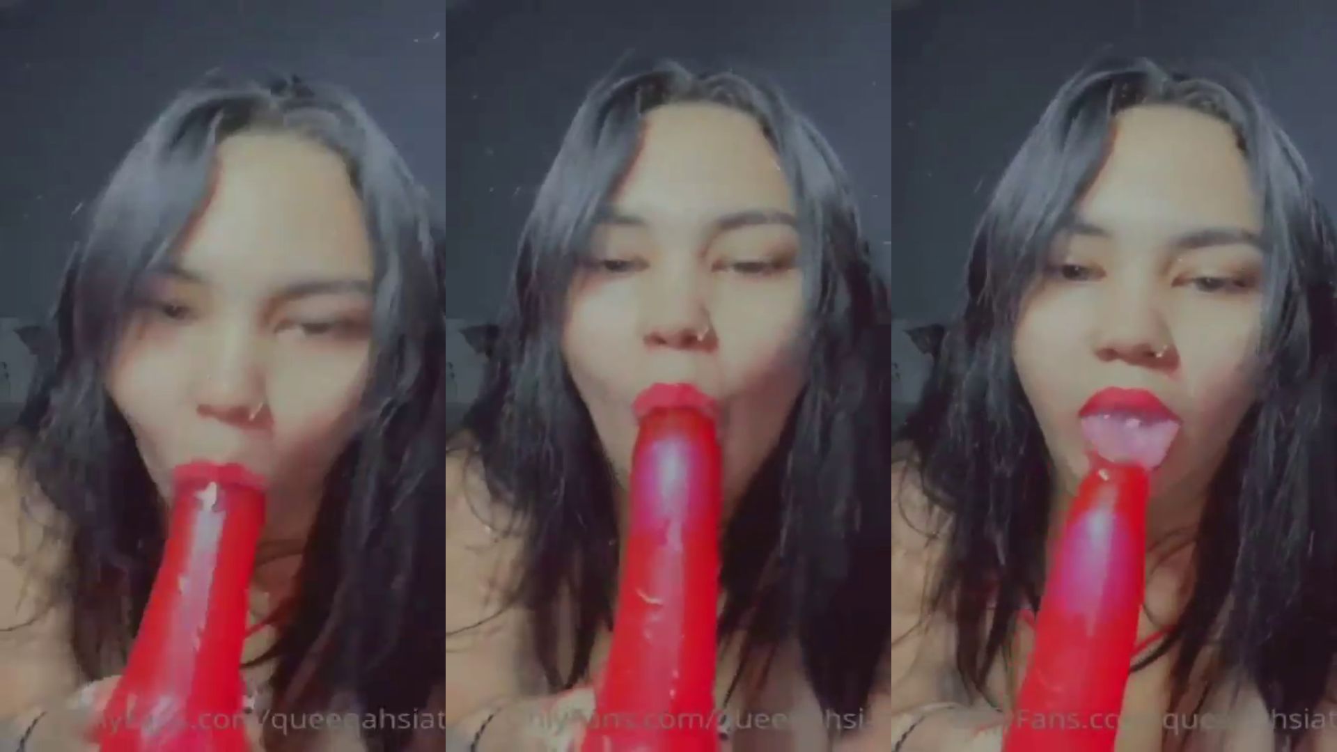 Que rico chupa ese vibrador
